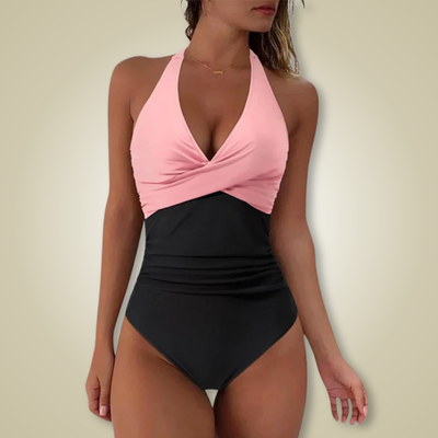 Emma | Dames Badpak van Rekbare Synthetische Mix met Flatterende Push-Up Top 5