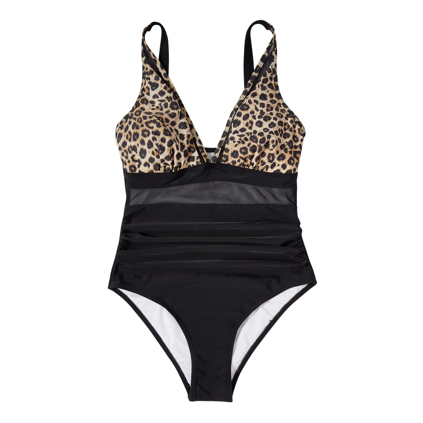 Kate | Dames Badpak Hoog Taille met Shaping Effect en Mesh Inzet 3