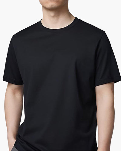 Luca | Heren T-Shirt Katoen met Ronde Hals en Halve Mouwen – Reguliere Pasvorm 0