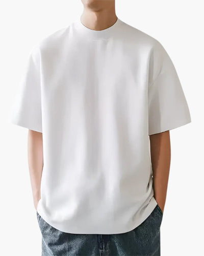 Luca | Heren T-Shirt Katoen met Ronde Hals en Halve Mouwen – Reguliere Pasvorm 4
