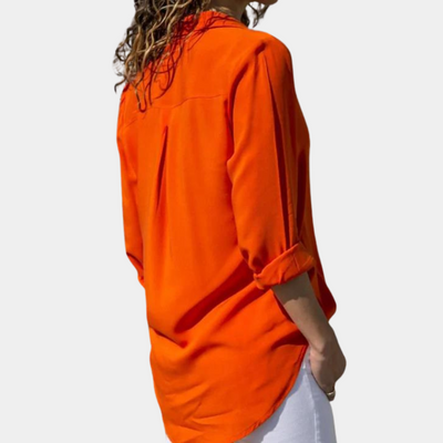 Sigita | Dames T-shirt van Ademend Katoen met Verfijnd Silhouet en Normale Pasvorm 1