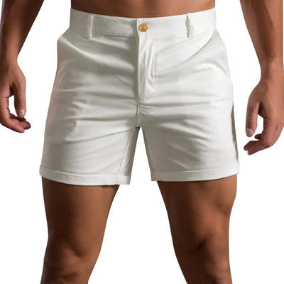 Wicher | Heren Korte Broek van Katoen met Comfortabele Pasvorm en Ademend Materiaal 0