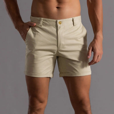 Wicher | Heren Korte Broek van Katoen met Comfortabele Pasvorm en Ademend Materiaal 1